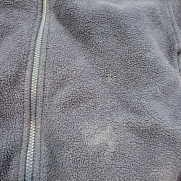 LL Bean Fleece Vest Mens 2XL Blue Full Zip Outdoor Pockets *Flaws* - Picture 5 of 7